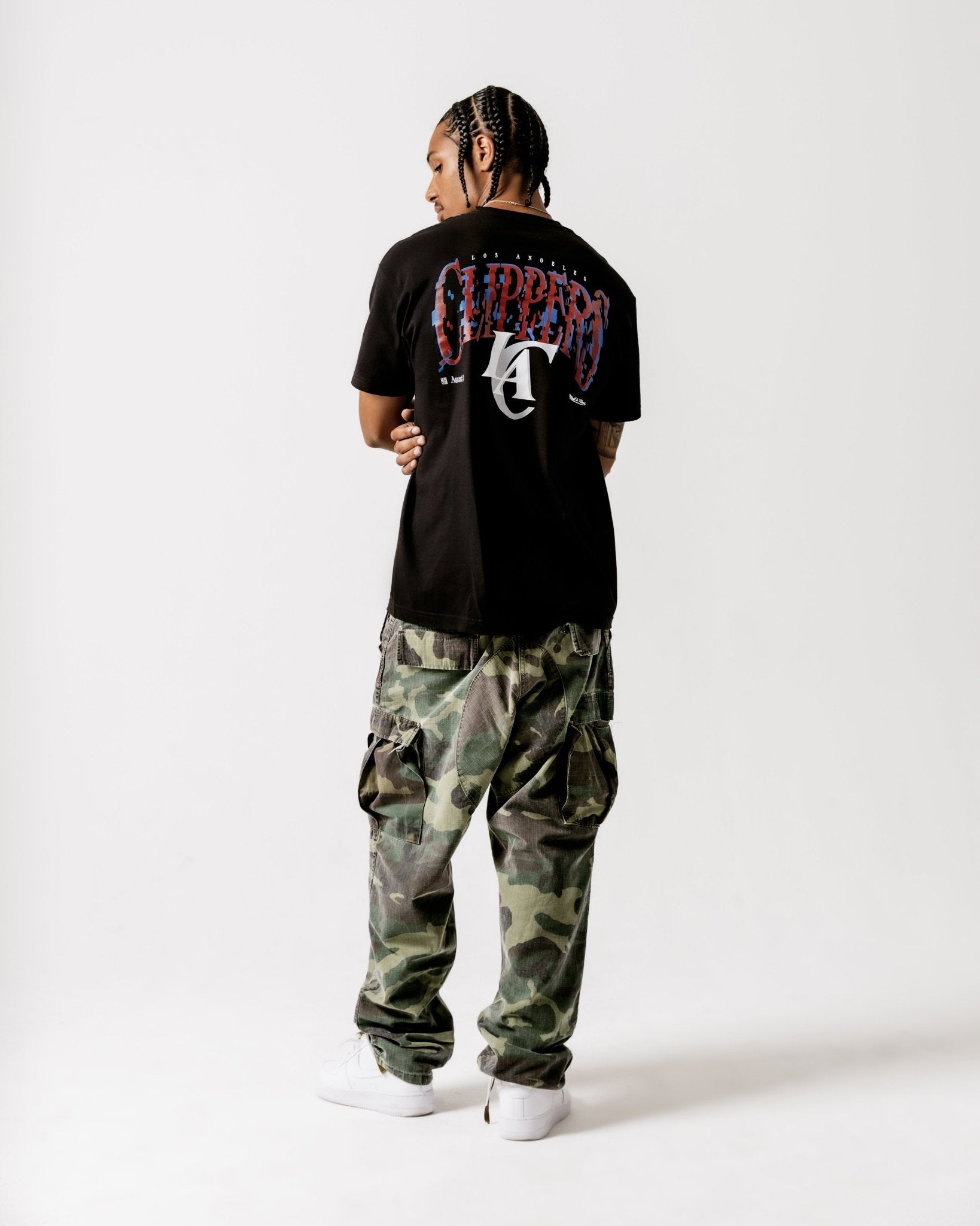 Mitchell & Ness x Suga Glitch Polera Hombre Los Angeles Clippers - NBA Store Chile