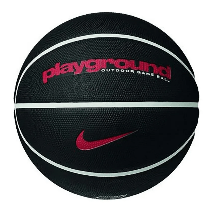 NBA Balón Everyday Playground 8P Deflated Black/White/University Red 05 - NBA Store Chile