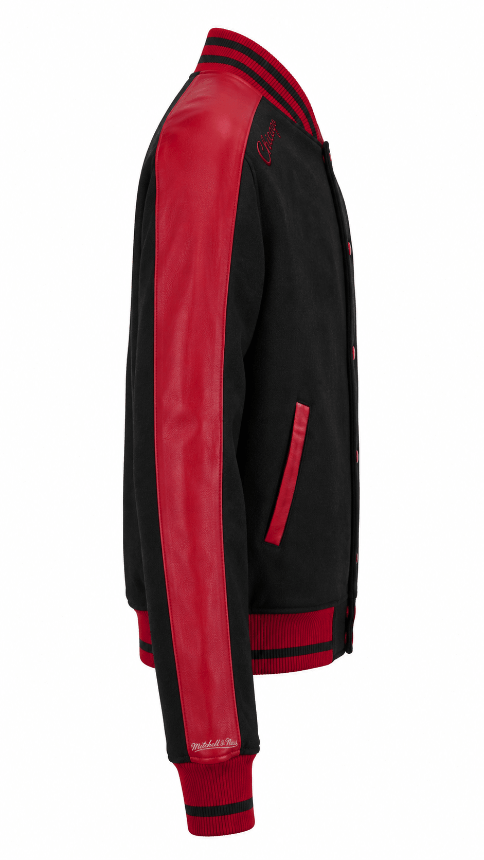 NBA Chaqueta Match UP Hombre Chicago Bulls Negro - NBA Store Chile