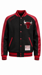 NBA Chaqueta Match UP Hombre Chicago Bulls Negro - NBA Store Chile