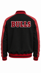 NBA Chaqueta Match UP Hombre Chicago Bulls Negro - NBA Store Chile