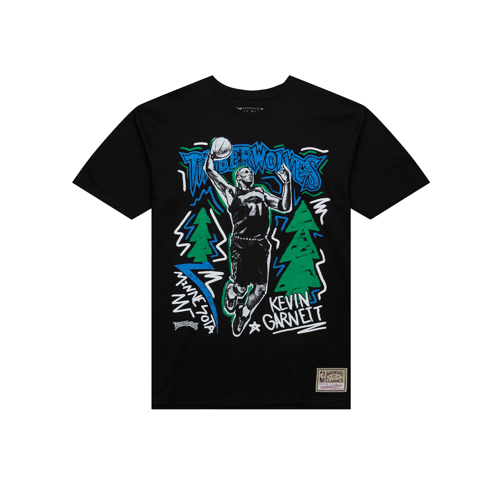 NBA Polera Chalked UP Hombre Minnesota Timberwolves Kevin Garnett Negro - NBA Store Chile