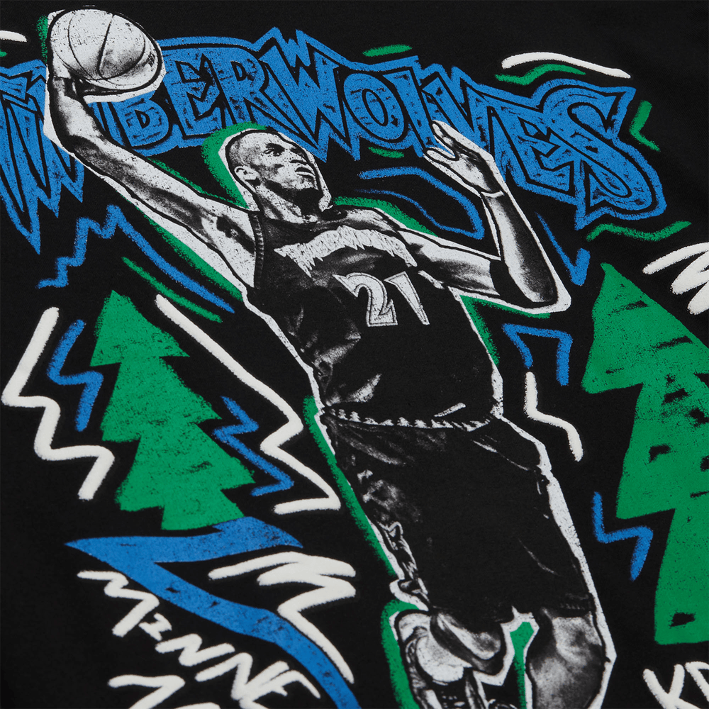 NBA Polera Chalked UP Hombre Minnesota Timberwolves Kevin Garnett Negro - NBA Store Chile