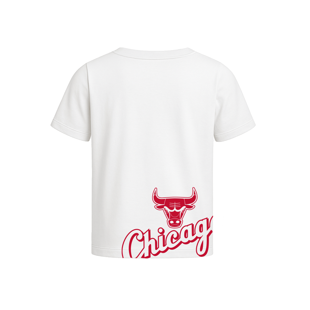 NBA Polera Hombre Chicago Bulls Blanca REAL HOOPS - NBA Store Chile