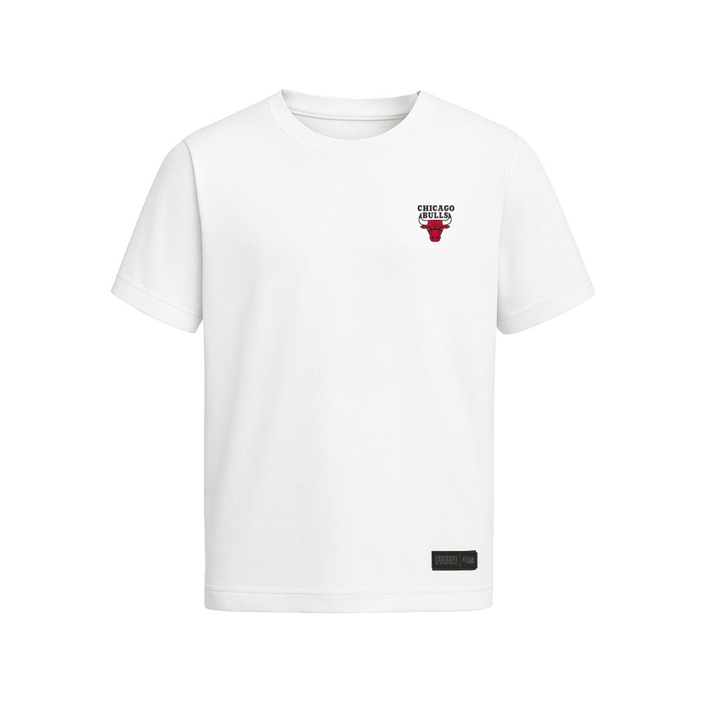 NBA Polera Hombre Chicago Bulls Blanca REAL HOOPS - NBA Store Chile