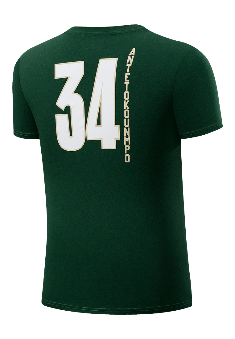 NBA Polera Hombre Milwaukee Bucks Giannis Antetokounmpo - NBA Store Chile