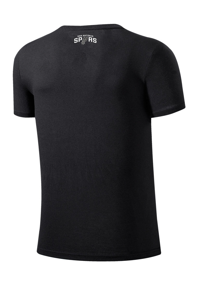 NBA Polera Hombre San Antonio Spurs Basic Primary Logo - NBA Store Chile