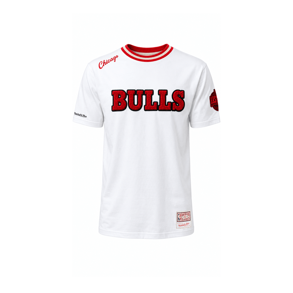 NBA Polera Match UP Hombre Chicago Bulls Blanco - NBA Store Chile