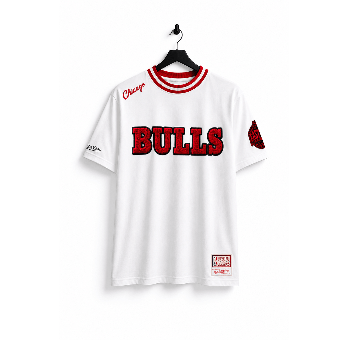 NBA Polera Match UP Hombre Chicago Bulls Blanco - NBA Store Chile