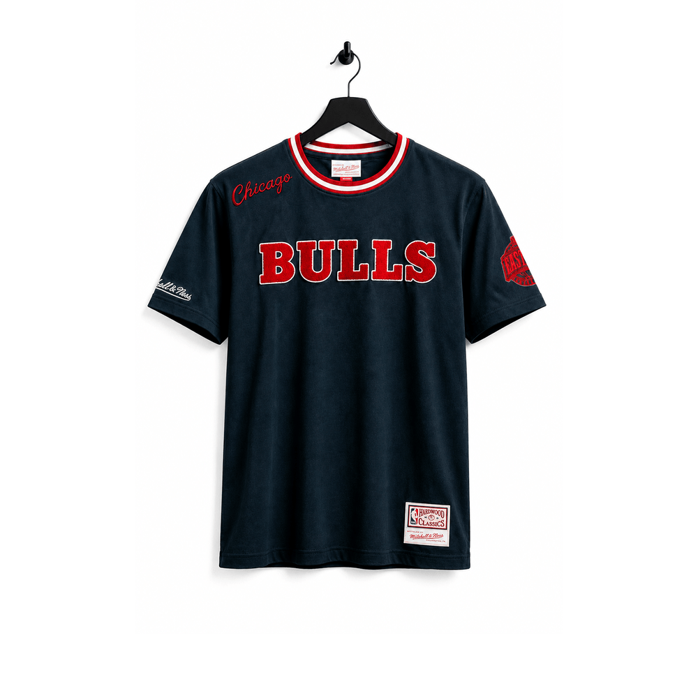 NBA Polera Match UP Hombre Chicago Bulls Negro - NBA Store Chile