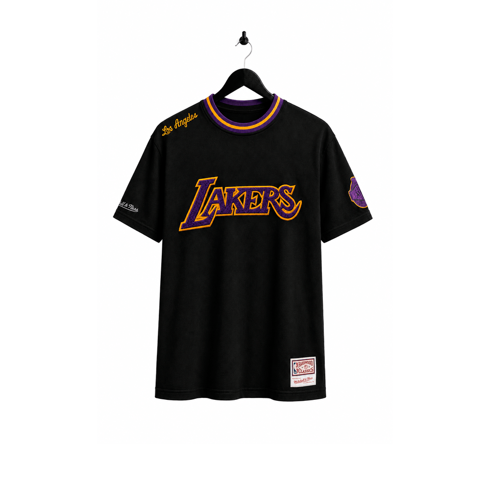 NBA Polera Match UP Hombre Los Angeles Lakers Negro - NBA Store Chile