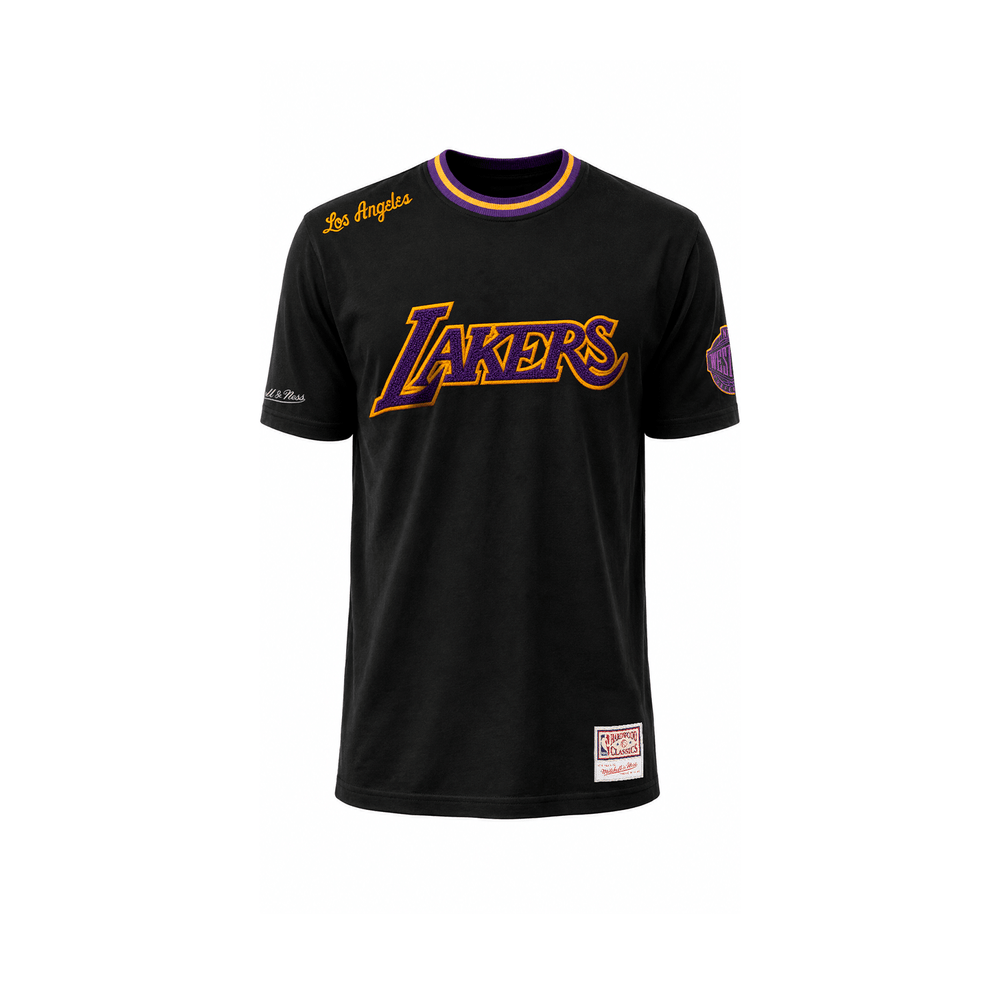 NBA Polera Match UP Hombre Los Angeles Lakers Negro - NBA Store Chile