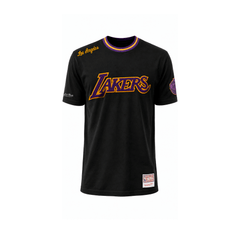 NBA Polera Match UP Hombre Los Angeles Lakers Negro - NBA Store Chile