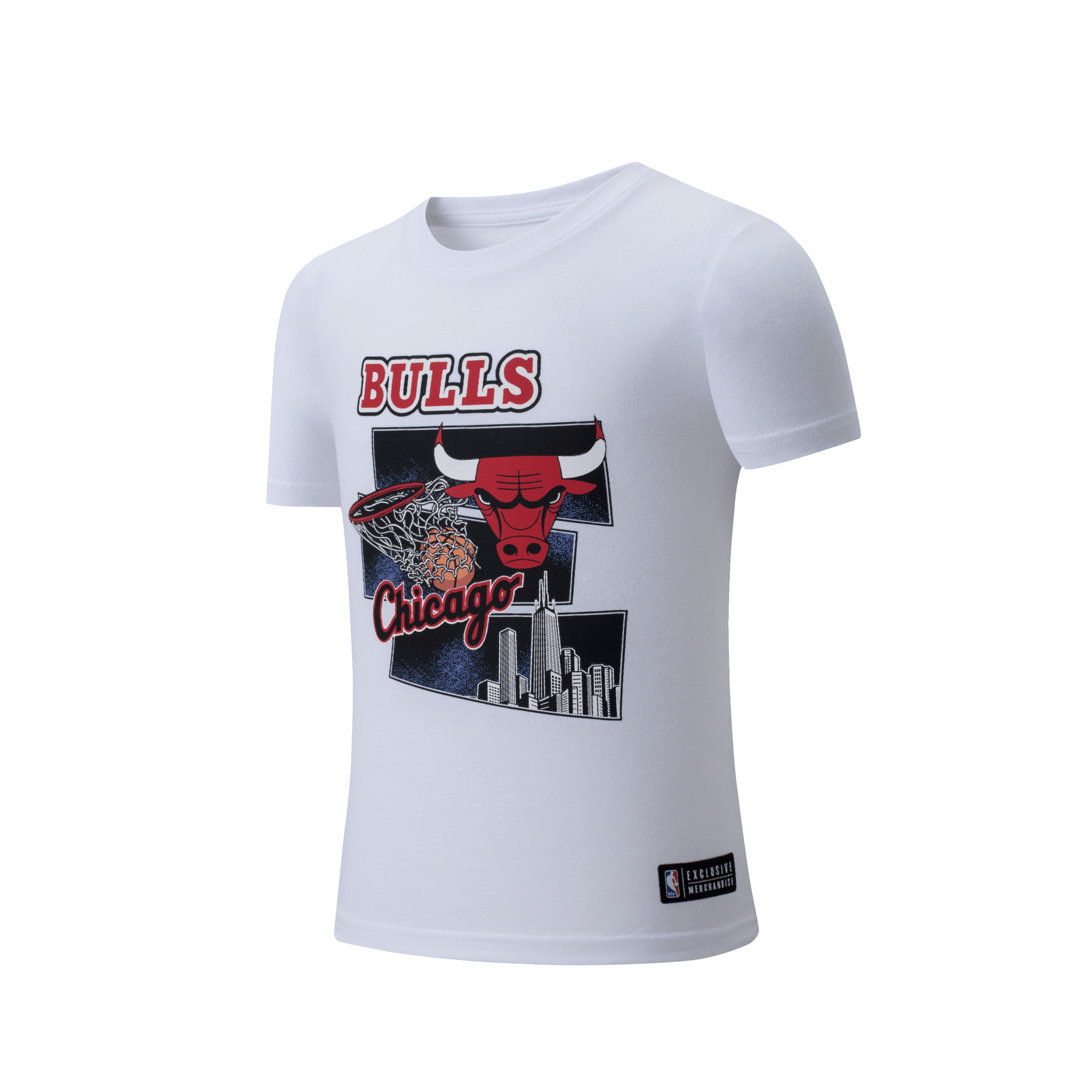 NBA Polera Niño Chicago Bulls City Dunk - NBA Store Chile