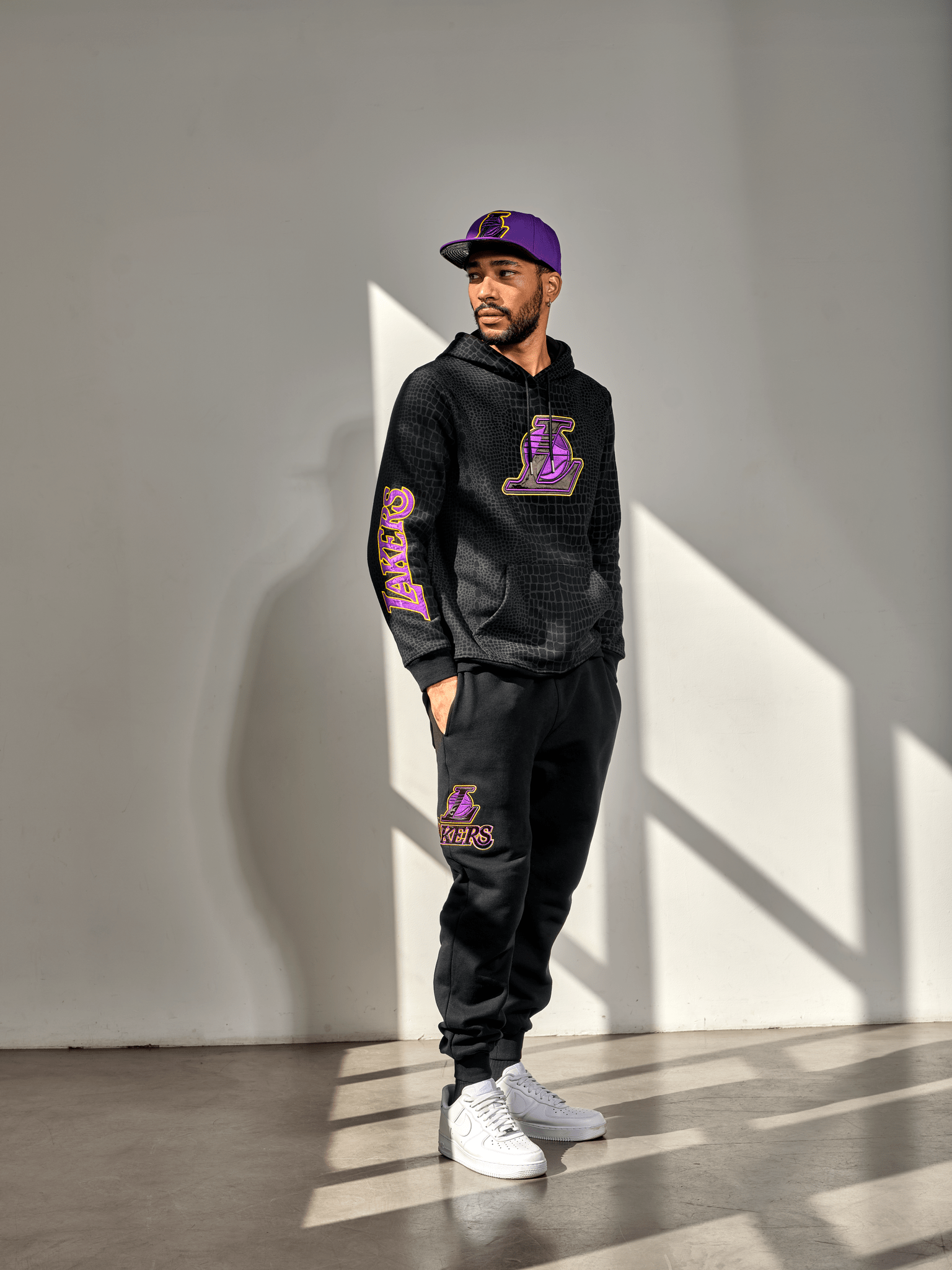 NBA Polerón Hombre Los Ángeles Lakers SKIN - NBA Store Chile