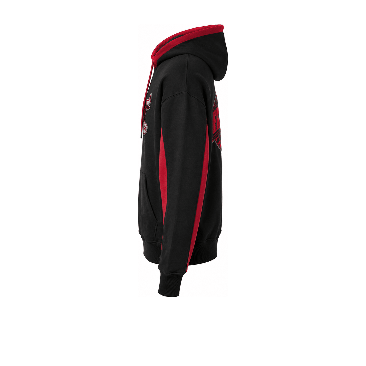 NBA Polerón Match UP Hombre Chicago Bulls Negro - NBA Store Chile