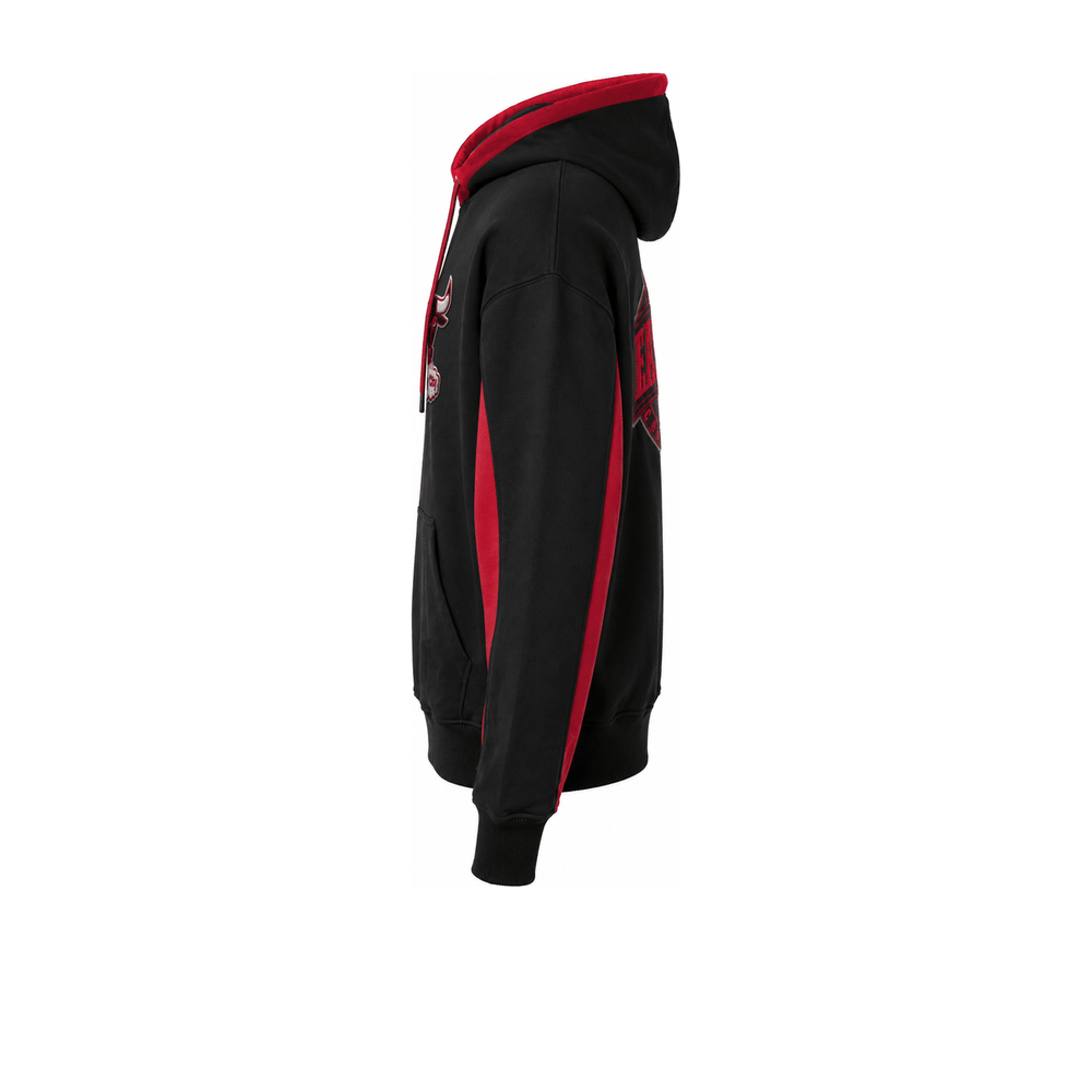 NBA Polerón Match UP Hombre Chicago Bulls Negro - NBA Store Chile