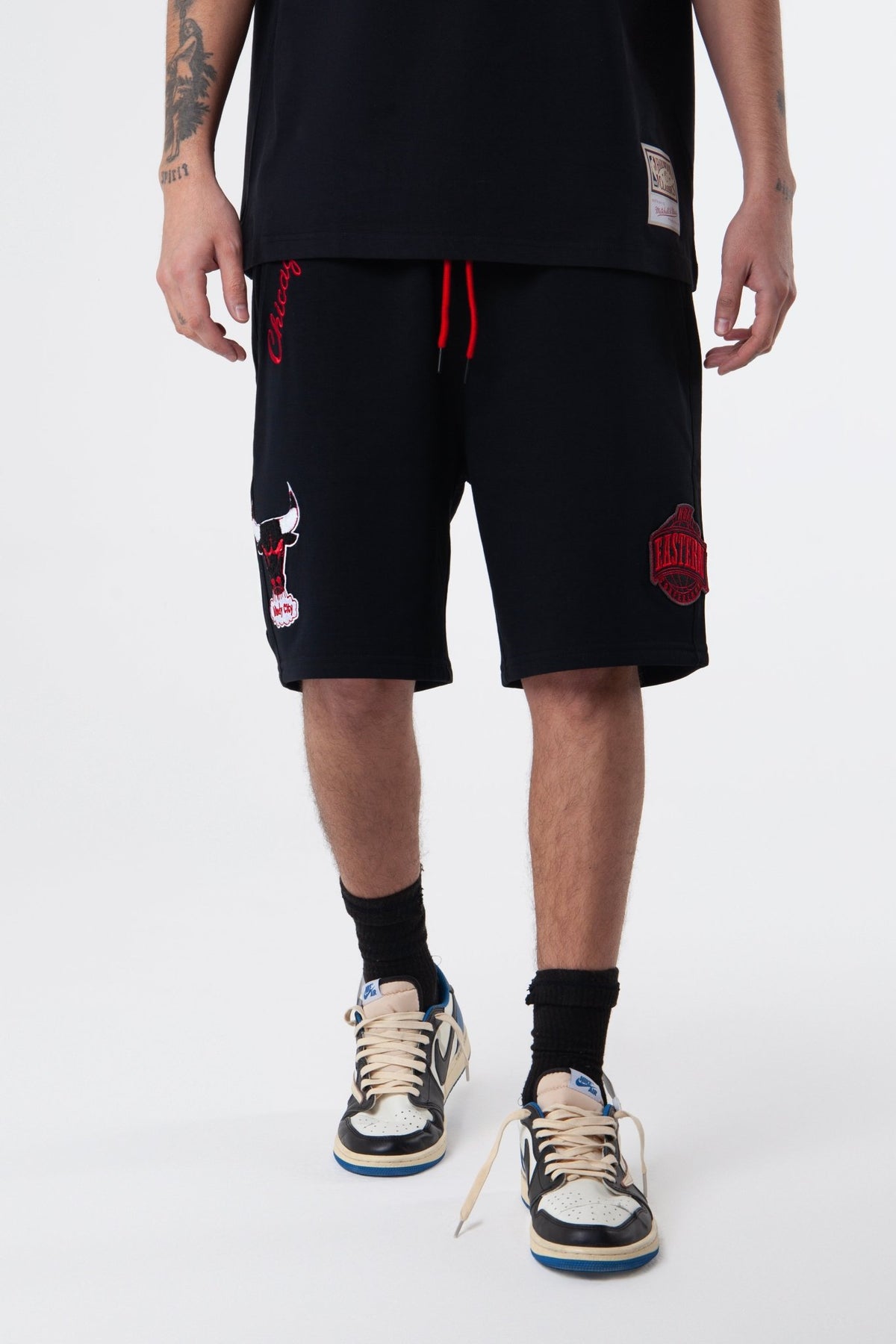 NBA Short Match UP Hombre Chicago Bulls Negro - NBA Store Chile
