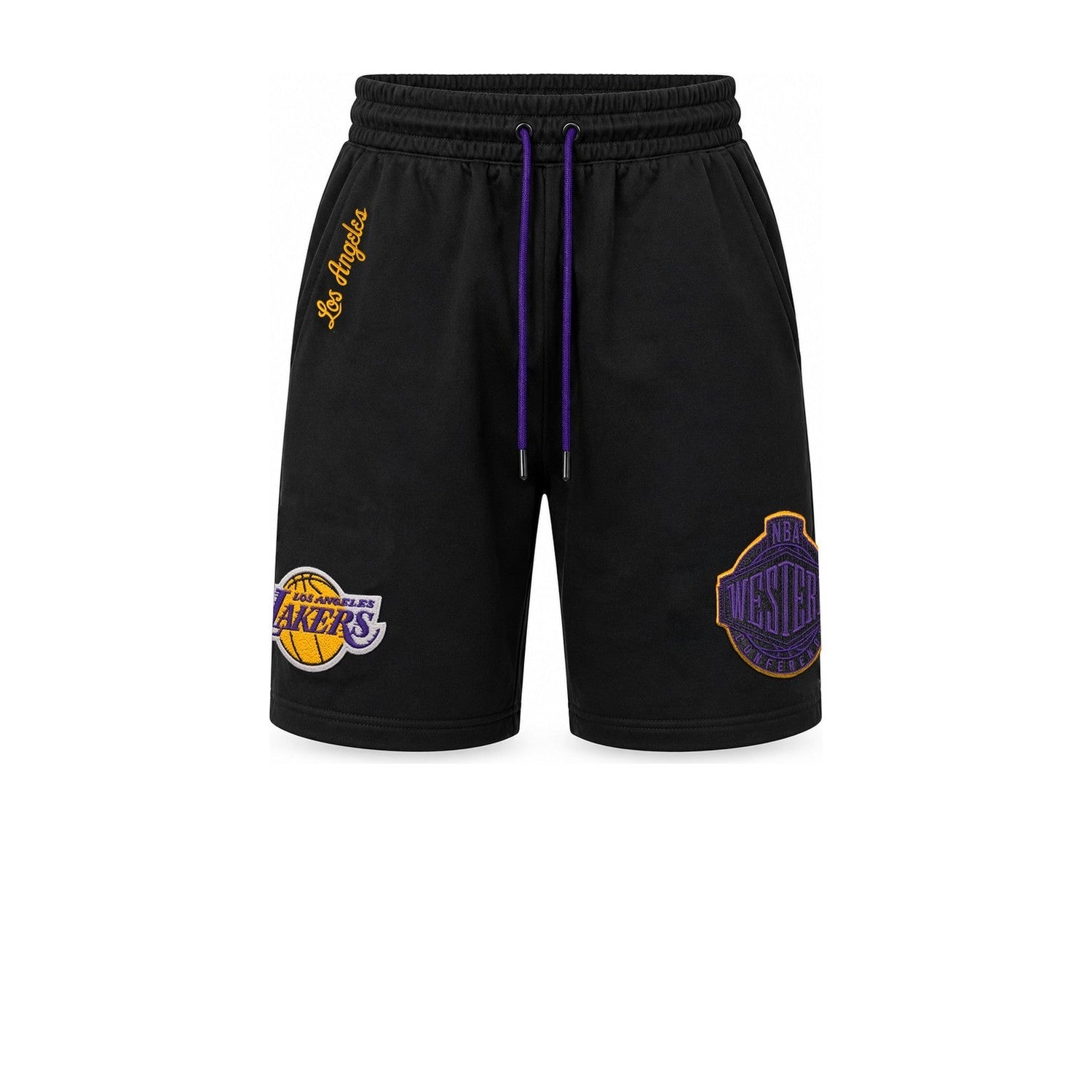NBA Short Match UP Hombre Los Angeles Lakers Negro - NBA Store Chile