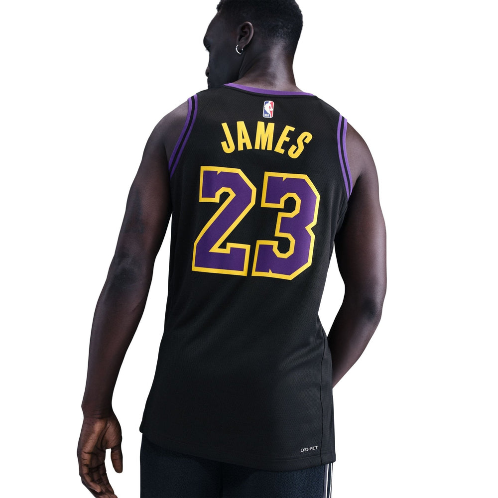 Nike Jersey City Edition Hombre Los Angeles Lakers Lebron James - NBA Store Chile