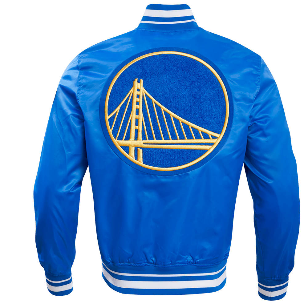 Pro Standard Chaqueta Hombre Golden State Warriors - Satinada - NBA Store Chile