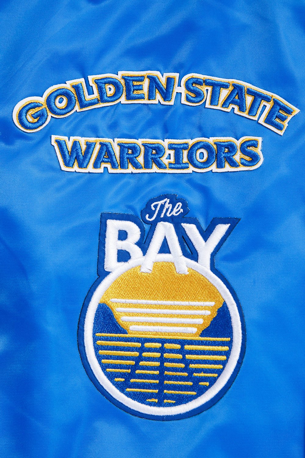Pro Standard Chaqueta Hombre Golden State Warriors - Satinada - NBA Store Chile