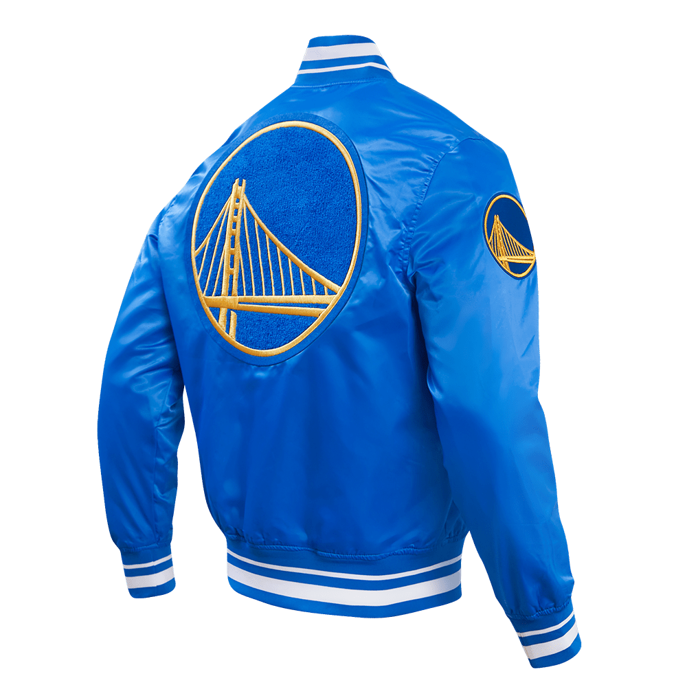 Pro Standard Chaqueta Hombre Golden State Warriors - Satinada - NBA Store Chile