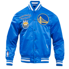 Pro Standard Chaqueta Hombre Golden State Warriors - Satinada - NBA Store Chile