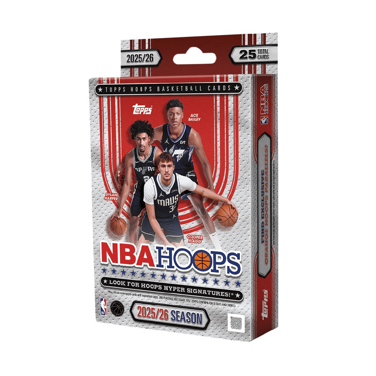 Topps Cartas 2025-26 NBA Hoops - Hanger Box Unisex - NBA Store Chile