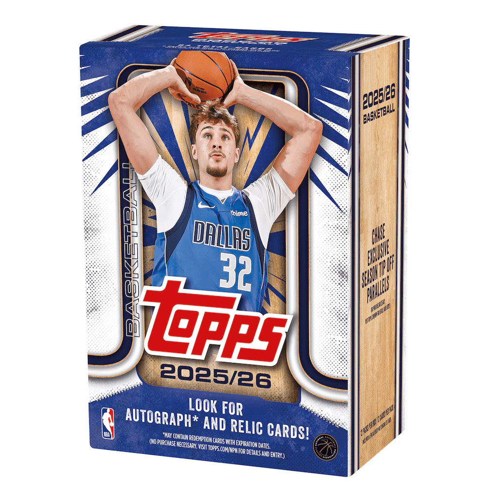 Topps Cartas 2025/2026 NBA Flagship Basketball Value Box Unisex - NBA Store Chile